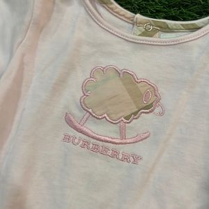Authentic Burberry Baby One Piece footed pajamas
